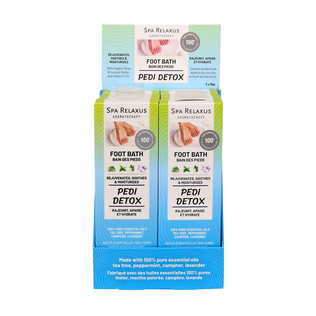 Pedicure Detox Foot Bomb (Pack of 3)
