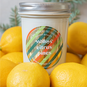 Soy Candle: Citrus Pines