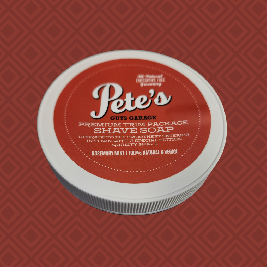 Pete's Premium Trim Package Shave Soap