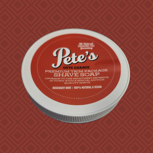 Pete's Premium Trim Package Shave Soap