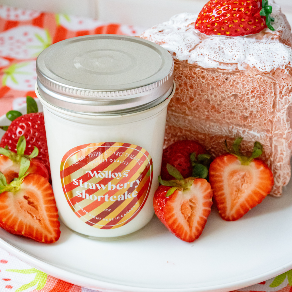 Strawberry Shortcake Candle