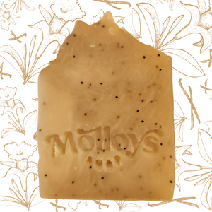 Soap Bar: Vanilla Patchouli Poppyseed