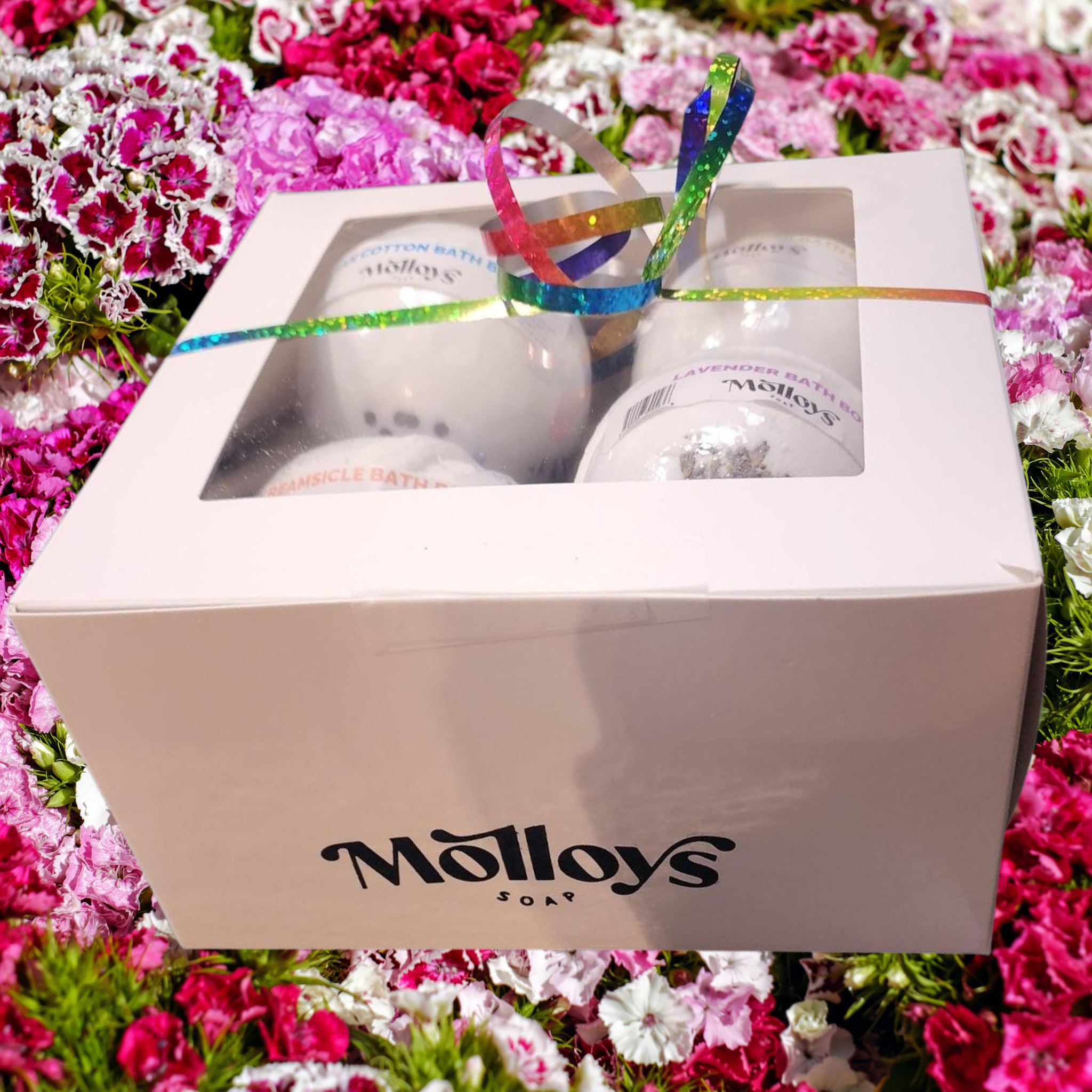 Gift Box of 4 Bath Bombs