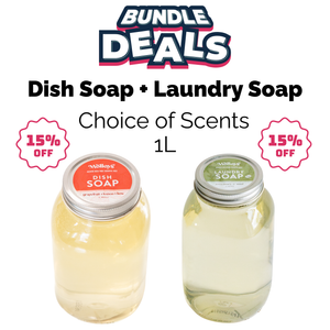 Dish Soap + Laundry Soap (1L)