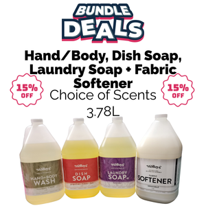 Hand/Body + Dish + Laundry + Fabric (3.78L)