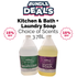 Kitchen & Bath + Laundry (3.78L)