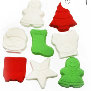 Bag of Holiday Cookie Bath Bombs