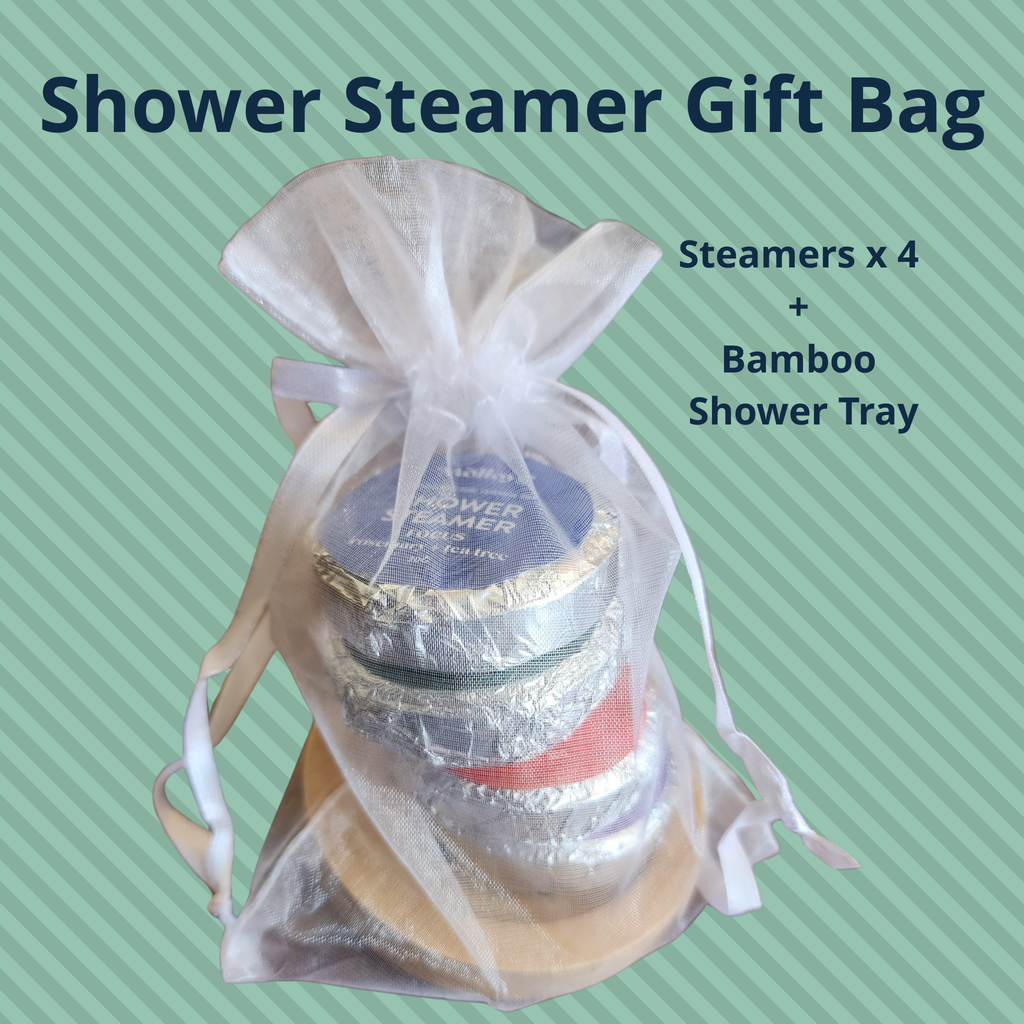 Shower Steamer & Tray Gift Bag