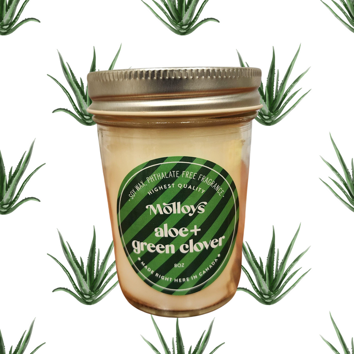 Aloe & Green Clover Candle