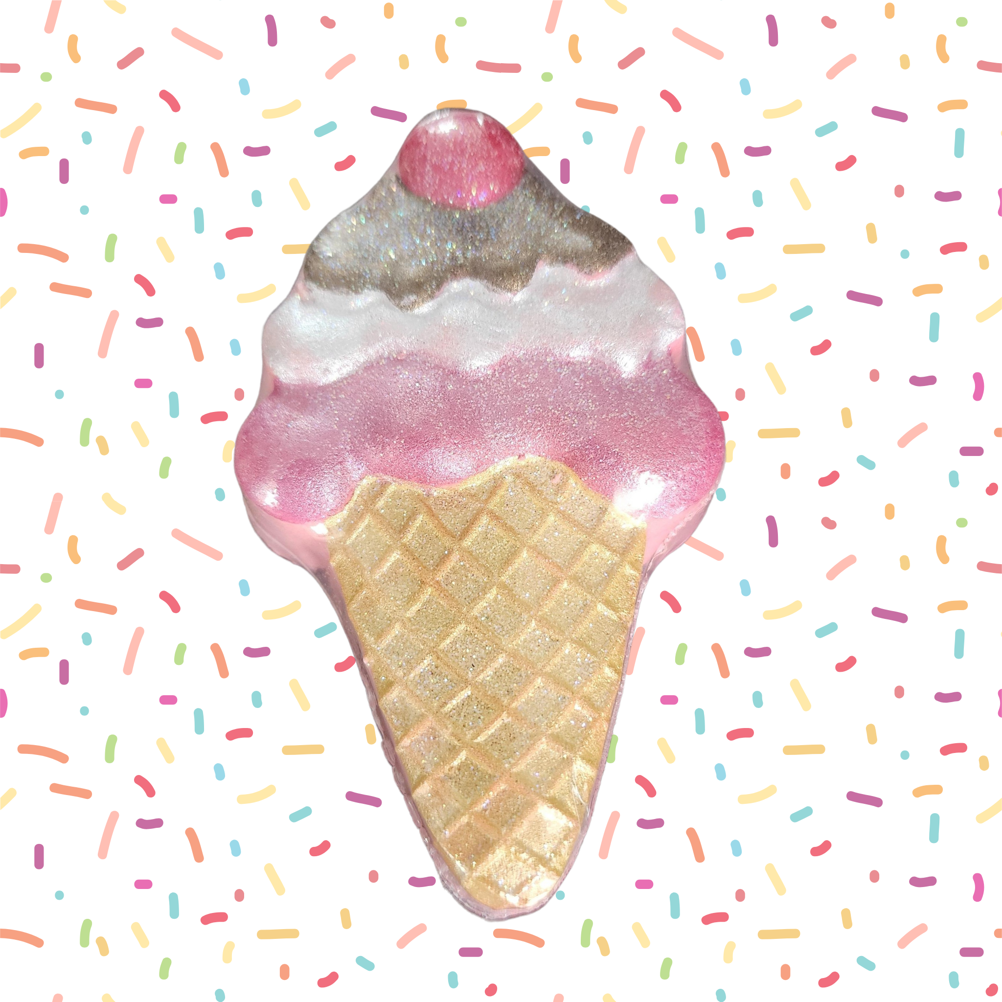 Ice Cream Bath Bomb