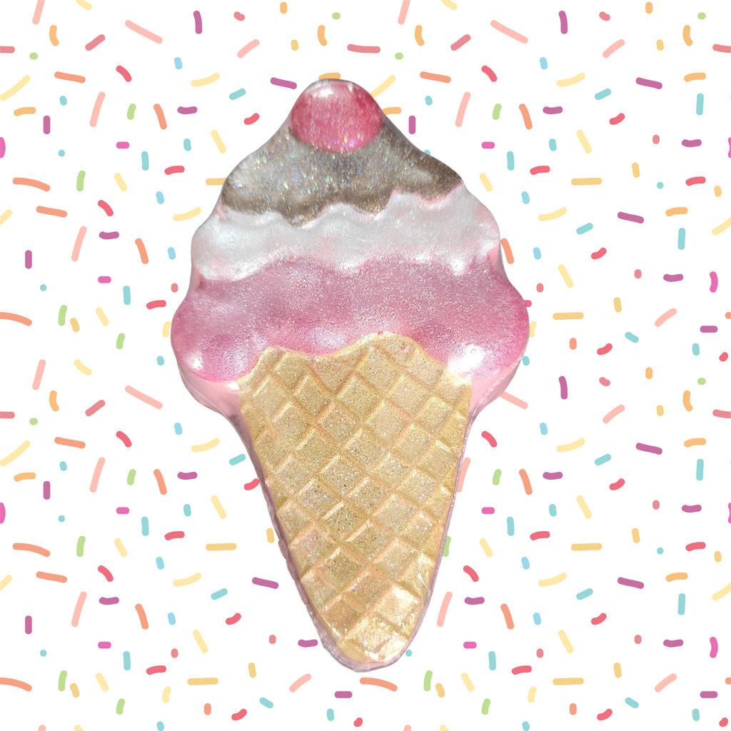 Ice Cream Bath Bomb
