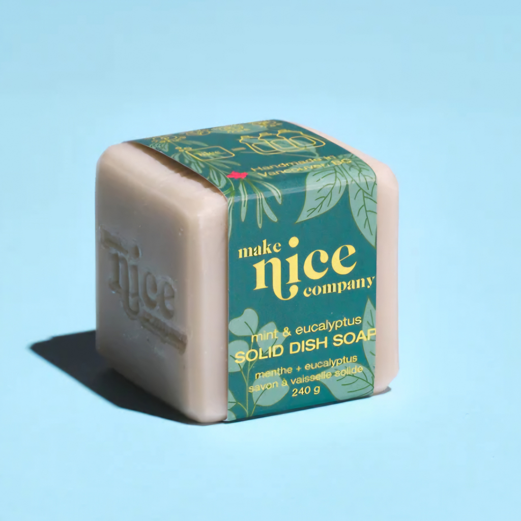 Solid Dish Soap Block (3 Scents)