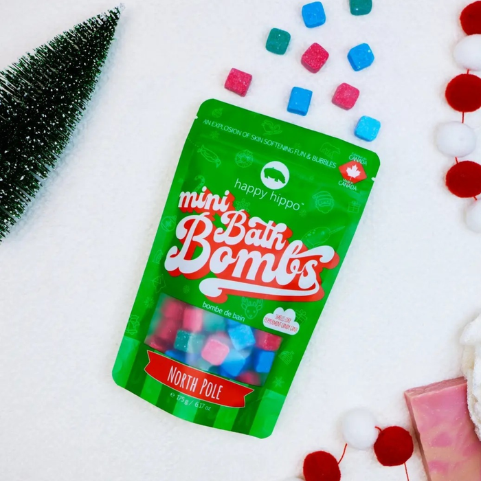 North Pole Mini Bath Bombs