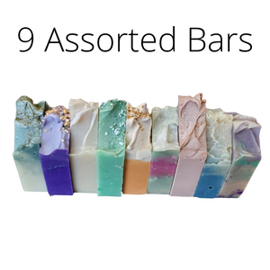 Assorted Soap Bars (6, 9 or 12 Packs)