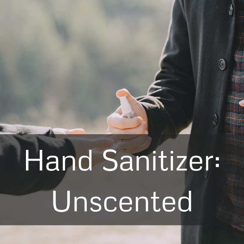 Hand Sanitizer - Unscented