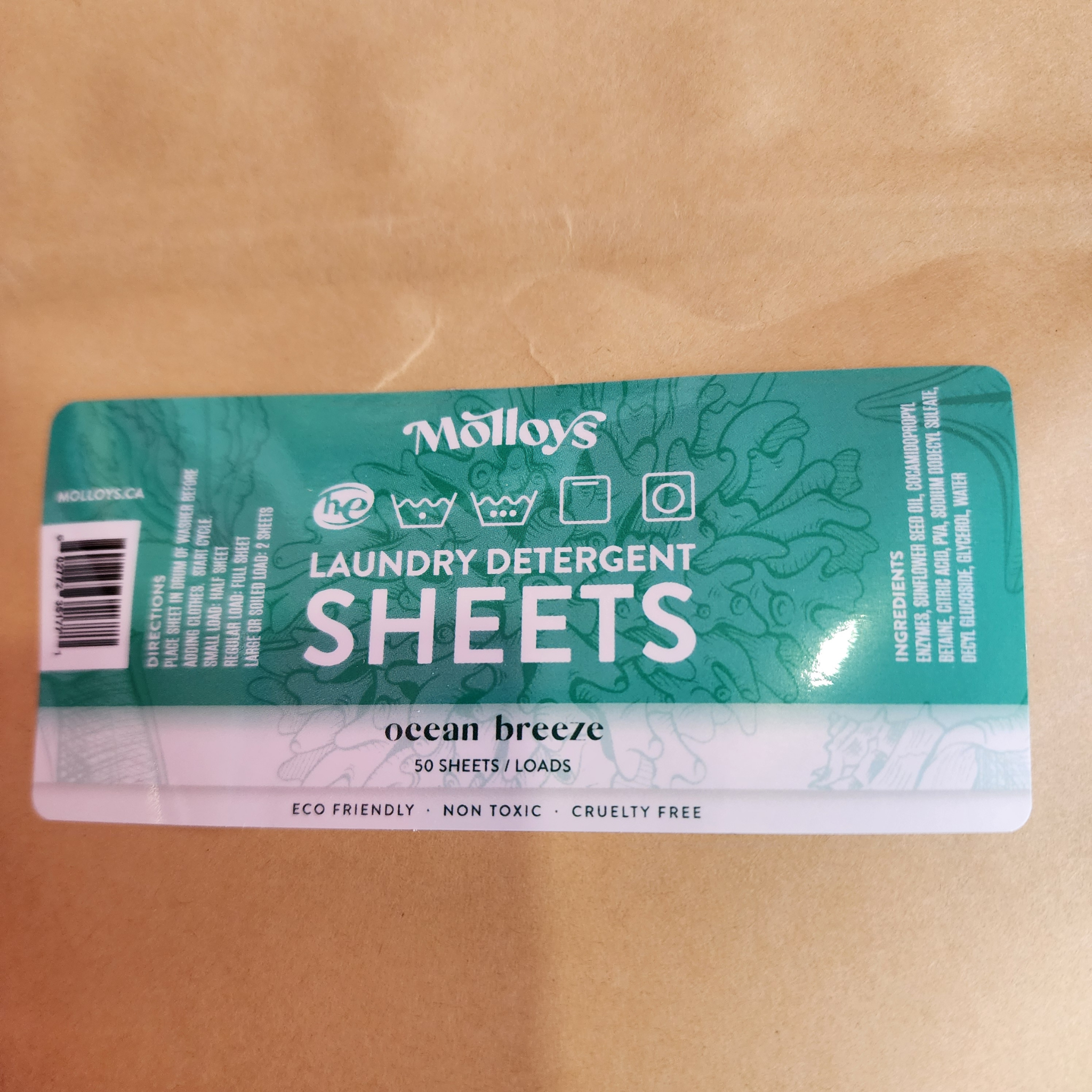 Laundry Sheets (50 Loads)