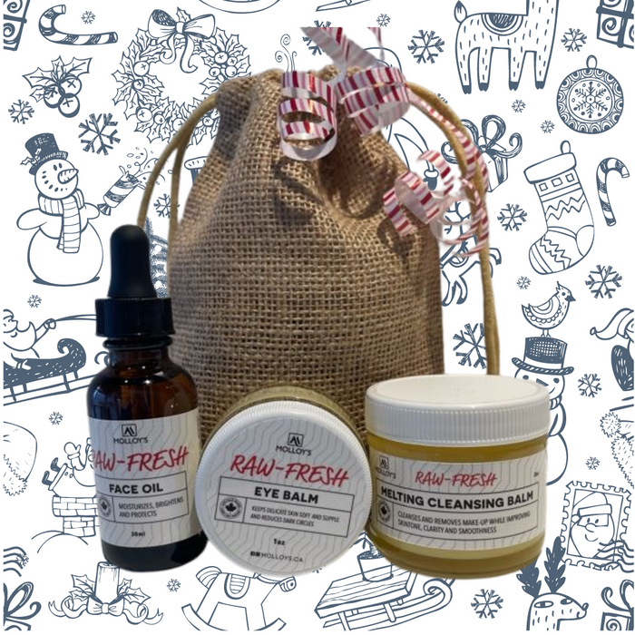Raw-Fresh Holiday Trio